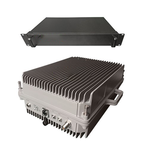  吉安TETRA800数字警用集群数字光纤直放站远近端机